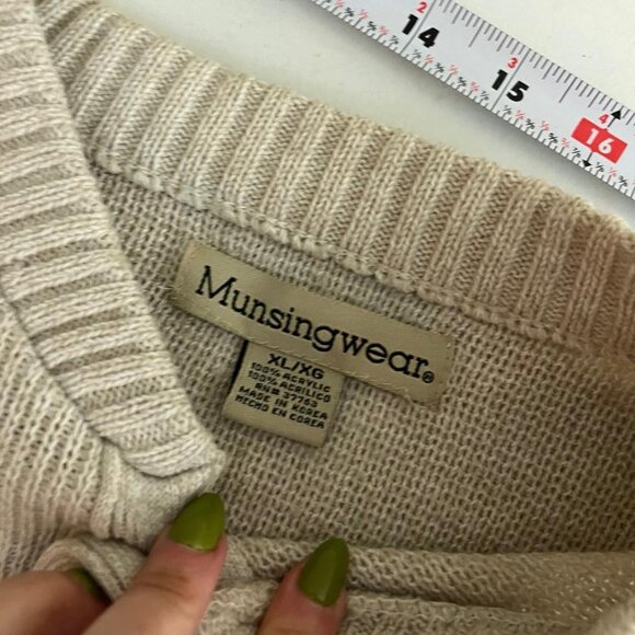 y2k indie skater acrylic henley sweater - Picture 8 of 8